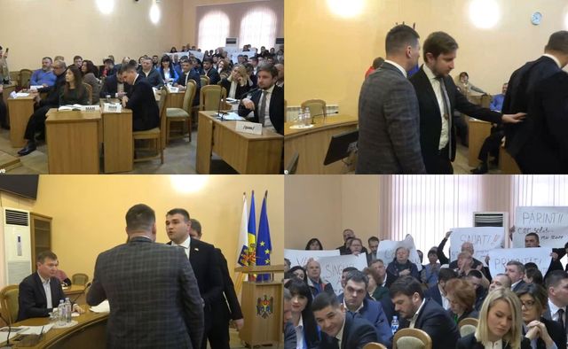 Ședință Consiliului Municipal Chișinău, lansată cu scandal