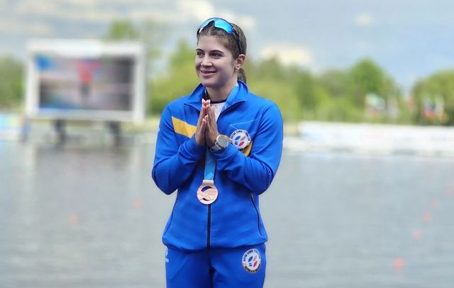 Canoiștii Elena Glizan și Serghei Tarnovschi au obținut medalii de bronz la Cupa Mondială de la Brandenburg