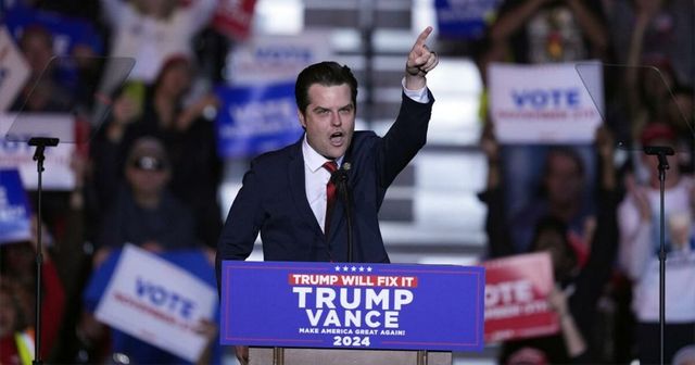 Trump nomina Matt Gaetz ministro della Giustizia