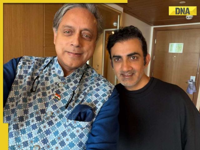 Shashi Tharoor meets Gambhir, says India coach has hardest job after PM Modi