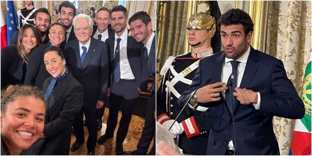 Berrettini al Quirinale: “Siamo grande squadra, in particolare un ragazzo altoatesino…”