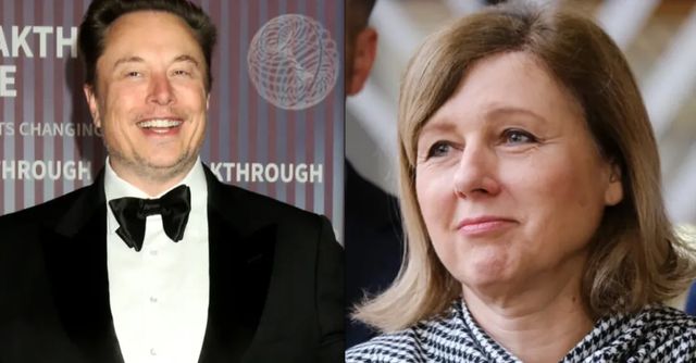 Věra Jourová je ztělesněním banálního a byrokratického zla, napsal Elon Musk