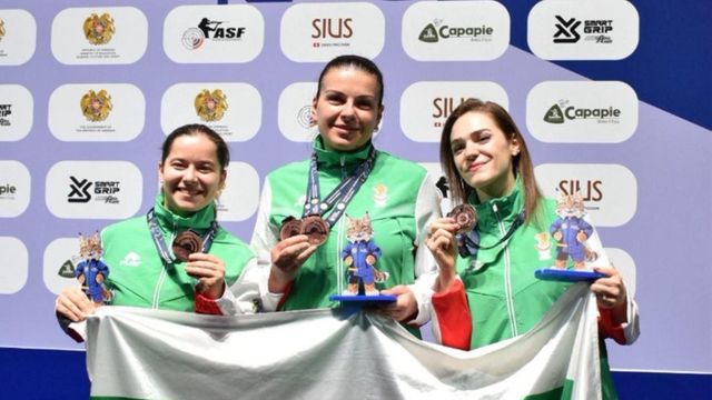 Бронз за България на Европейското по спортна стрелба в Ереван