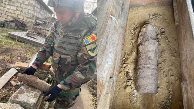 Patru obiecte explozive - depistate în localitățile din…