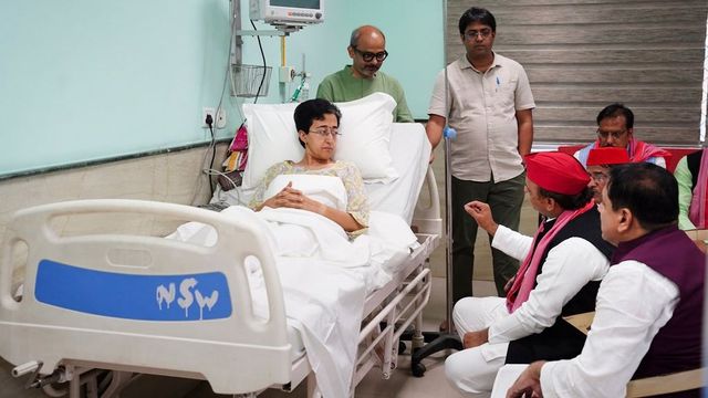 Delhi Water Minister Atishi Marlena discharged from Lok Nayak Hospital