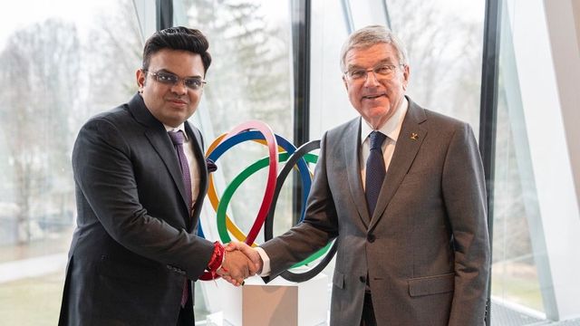 ICC Chairman Jay Shah Meets IOC Chief Ahead Of Extraordinary Session