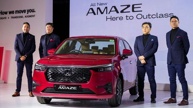 2025 Honda Amaze Teaser Revealed, Launch Set for Tomorrow