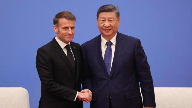 Xi niega ante Macron toda responsabilidad de China en la guerra de Ucrania