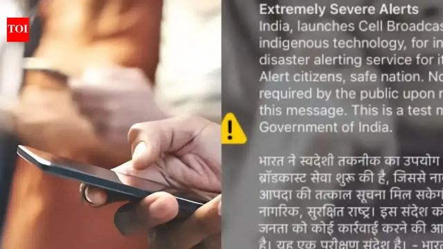 India Tests Nationwide Emergency Alert System, Many Receive Message on Phones