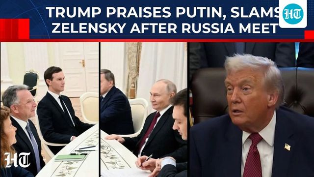 Trump praises Putin, slams Zelensky after son-in-law Jared, envoy Witkoff’s Russia meeting| Ukraine