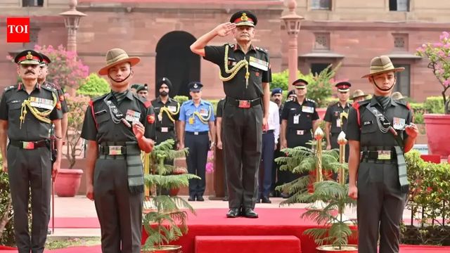 Gen Dhiraj Seth takes charge as new Army Chief