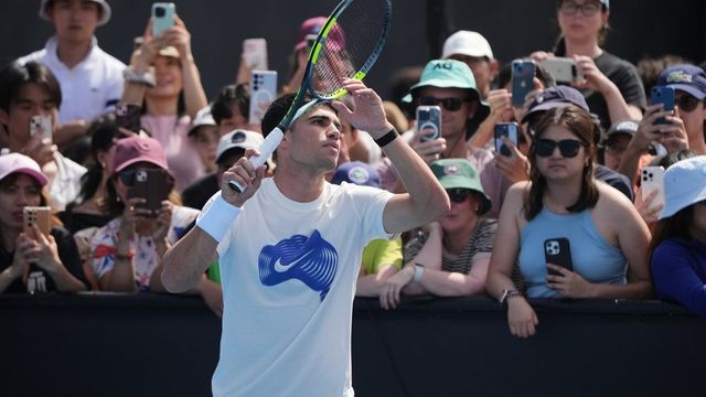 Alcaraz ya conoce su camino en el Open de Australia