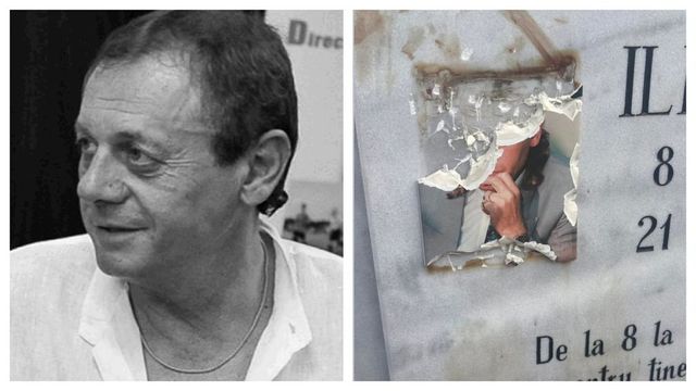 Polițiștii din Dolj au identificat cine este persoana care a vandalizat mormântul lui Ilie Balaci