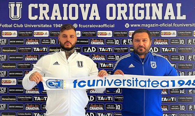 Marius Croitoru a semnat cu FCU Craiova în urmă cu puține momente