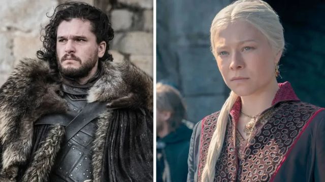 Qué une exactamente a Jon Nieve con Rhaenyra de La Casa del Dragón