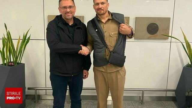 Campionul mondial la categoria grea Oleksandr Usyk, reținut din greșeală pe un aeroport polonez