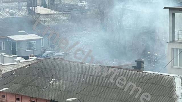 Fum dens în Chișinău! La fața locului s-au deplasat pompierii