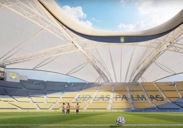 Licitada la obra de ampliación del Estadio de Gran Canaria