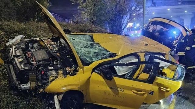 Автомобил падна от мост на ”Цариградско шосе” в София, има трима пострадали