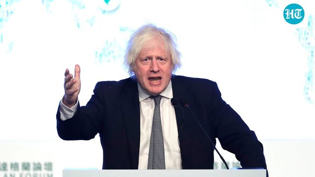 Russian drone hits train near Poland border after Boris Johnson passes