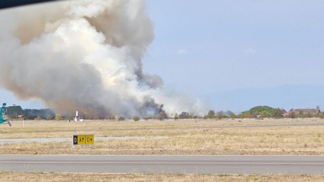 Alerta la granita! Un avion s-a prabusit in Bulgaria