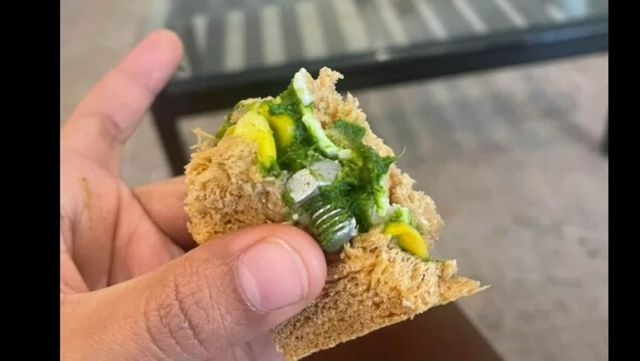 IndiGo Passenger Claims To Find 'Screw' In His Sandwich, Shares Pics