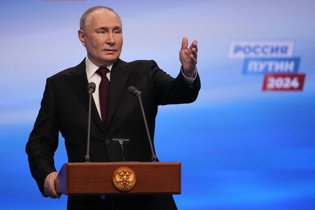Risultati elezioni Russia, vittoria schiacciante per Putin, prende quasi il 90% dei voti