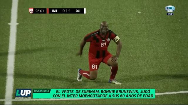Cum a jucat vicepreședintele Surinamului, la vârsta de 60 de ani, într-un meci oficial de fotbal