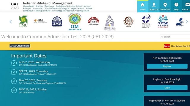 CAT 2023 Admit Cards To Be Released Tomorrow, Check Exam Pattern Details