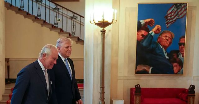 El Rey Carlos III, recibido en la Casa Blanca en el inicio de su visita de Estado de cuatro días