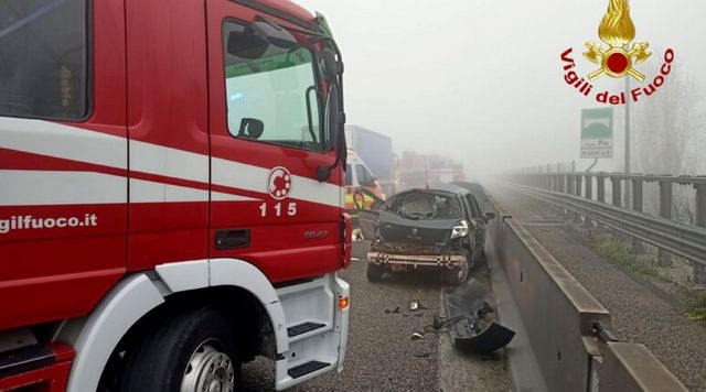Incidente in A1 a Piacenza, due morti e sei feriti