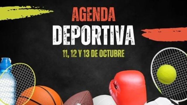 Agenda deportiva del fin de semana