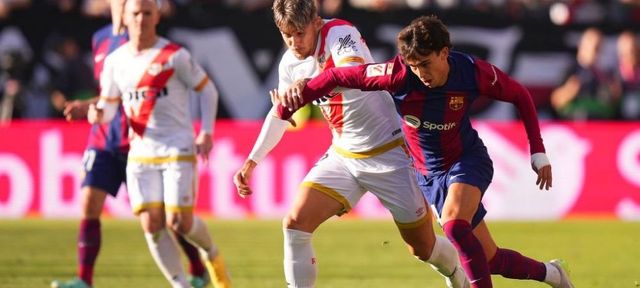 FC Barcelona a salvat in extremis remiza în deplasare cu Rayo Vallecano, echipa lui Andrei Rațiu