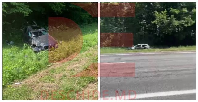 Grav accident la Strășeni, cu implicarea unui BMW. O persoană a murit, altele două au ajuns la spital