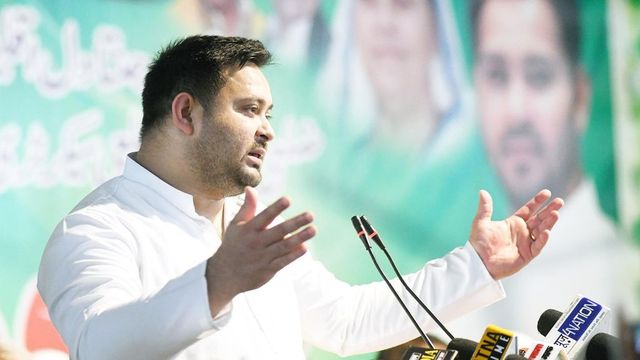 BJP Accuses Tejashwi Of Looting Bihar Dy CMs Bungalow, Claims Bed, Sofas, Water Taps Taken Away