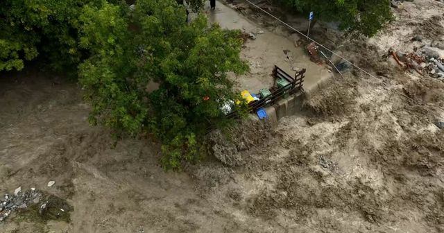 Nubifragi in Piemonte, 50 persone isolate in Val di Susa