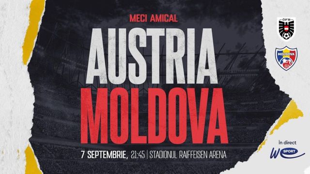 Naționala Moldovei a încheiat la egalitate amicalul cu Austria