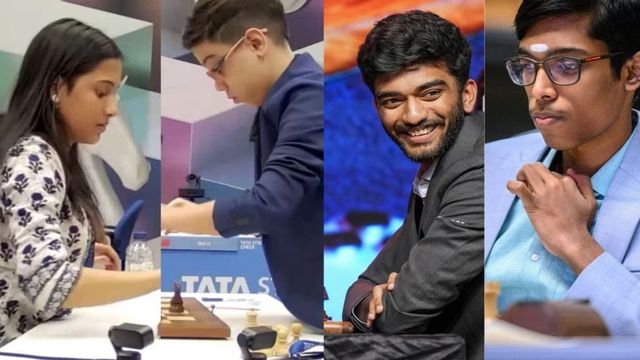 Praggnanandhaa Ahead Of Gukesh After Round 6 Of Tata Steel Chess Tournament