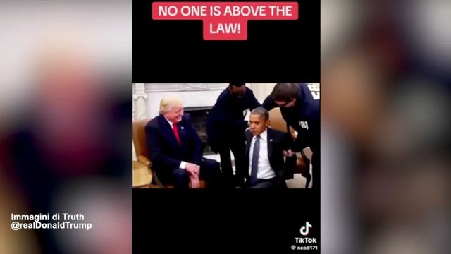 Trump pubblica video con il finto arresto di Obama, perché lo ha fatto?