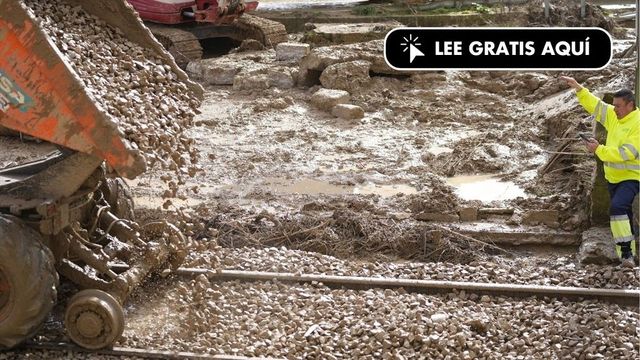 Reabre la circulación ferroviaria Córdoba-Jaén, cortada en Villa del Río por el agua de las lluvias