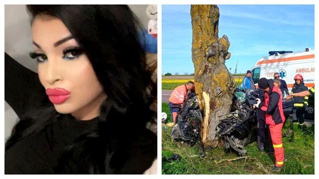 Tânără moartă la Amzacea, după ce a intrat cu mașina într-un copac. Alina avea 21 de ani