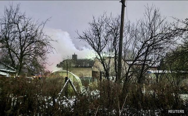 Video Captures Moment When Cargo Plane Crashed In Lithuania