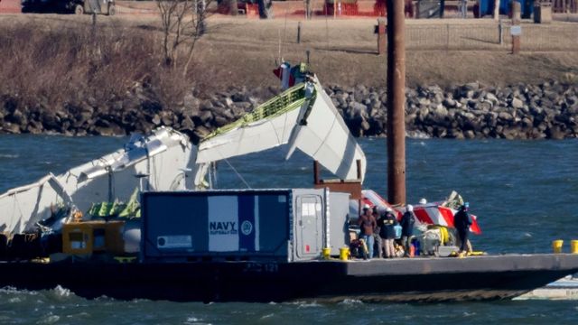 All 67 Bodies From Washington Plane Crash Recovered