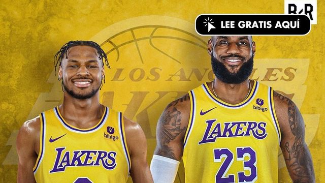 Lebron James jugará con su hijo en los Lakers