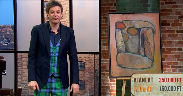 Fiatalkori festményét bocsátotta árverésre Till Attila a Kincsvadászokban