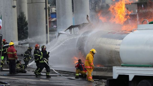 Three killed, 70 injured in massive gas tanker explosion in Mexico City
