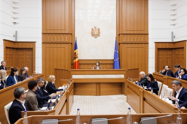 Maia Sandu a prezidat ședința Comisiei Naționale pentru Integrare Europeană