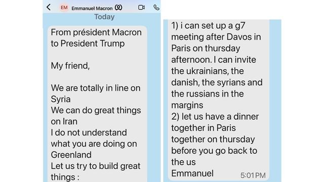 Trump zveřejnil zprávu Macrona a hrozí cly na francouzské víno