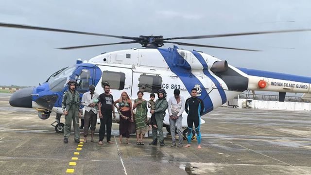 Coast Guard Helicopter Crashes Into Arabian Sea Off Gujarat Coast, 3 Crew Members Missing