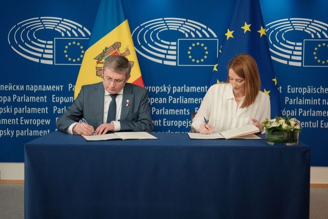 Parlamentul Republicii Moldova și Parlamentul European au semnat Memorandumul de Înțelegere reînnoit
